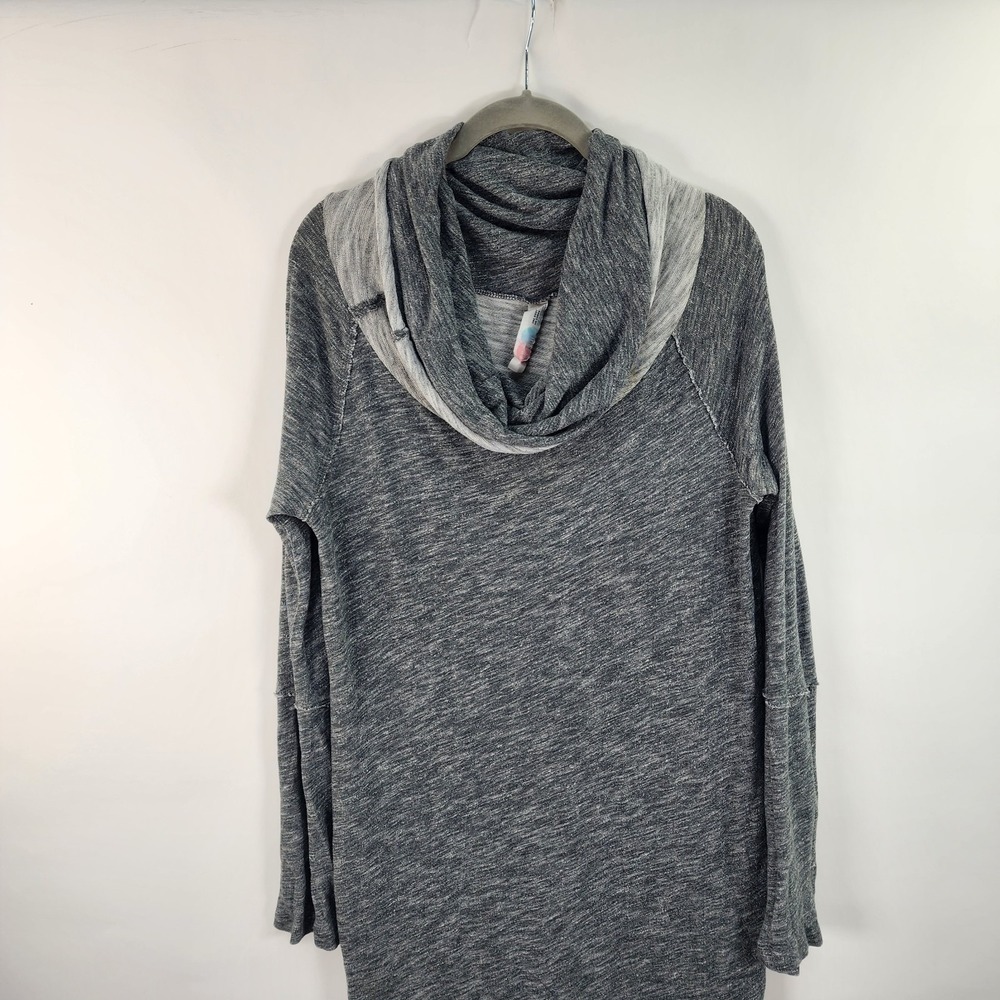 Free People Beach One Body Maxi Dress Women's OS Heather Gray Coastal Chic